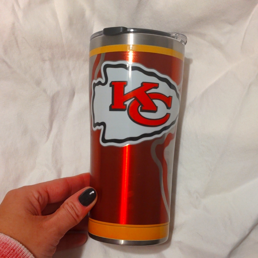 KC Chiefs tervis smaller
